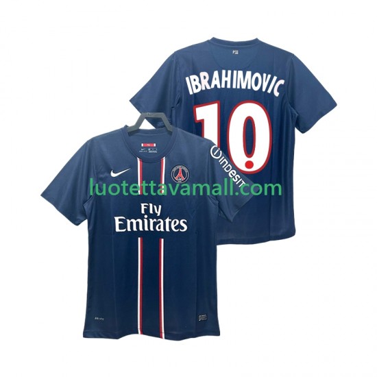 Miehet Paris Saint-Germain IBRAHIMOVIC 10 Retro 2012 2013 Lyhythihainen Fanipaita ,Koti