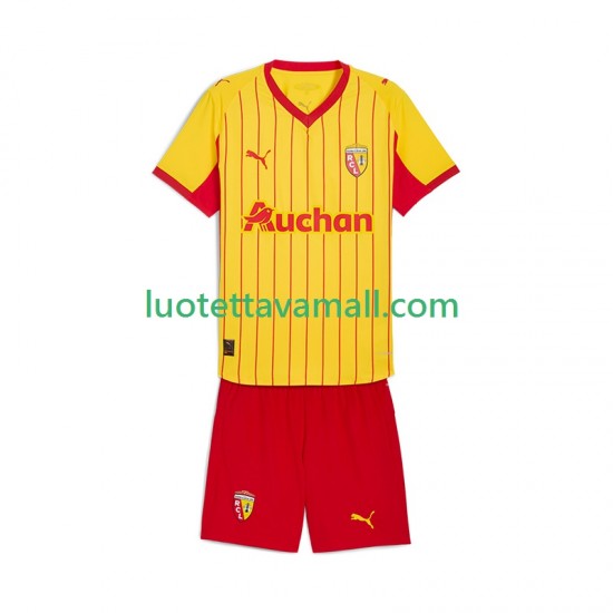 Lapset RC Lens 2025-2026 Lyhythihainen Fanipaita ,Koti
