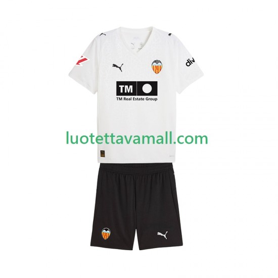 Lapset Valencia CF 2025-2026 Lyhythihainen Fanipaita ,Koti