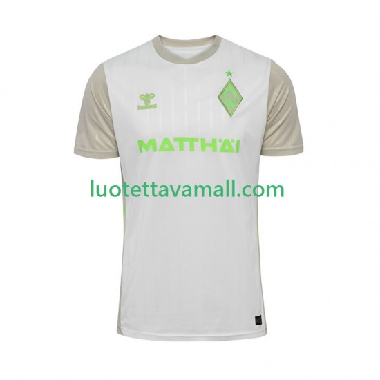 Miehet Werder Bremen 2025-2026 Lyhythihainen Fanipaita ,Vieras