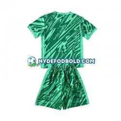 Lapset Brasilia Maalivahdin 2024 Vihreä Lyhythihainen Fanipaita ,Kolmas