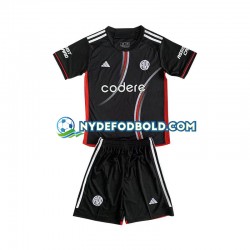 Lapset CA River Plate 2024-2025 Musta Lyhythihainen Fanipaita ,Kolmas