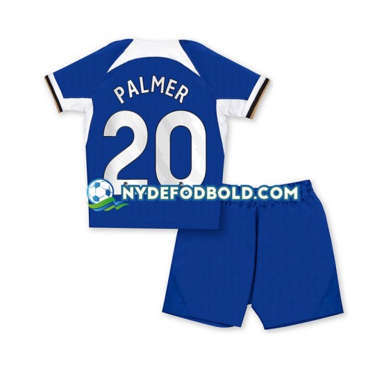 Lapset Chelsea Cole Palmer 20 2023-2024 Sininen Lyhythihainen Fanipaita ,Koti