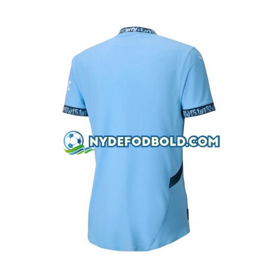 Miehet Manchester City 2024-2025 Sininen Lyhythihainen Fanipaita ,Koti