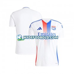 Miehet Olympique Lyonnais 2024-2025 Valkoinen Lyhythihainen Fanipaita ,Koti