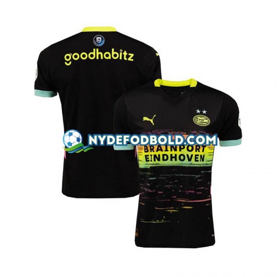 Miehet PSV Eindhoven 2024-2025 Lyhythihainen Fanipaita ,Vieras