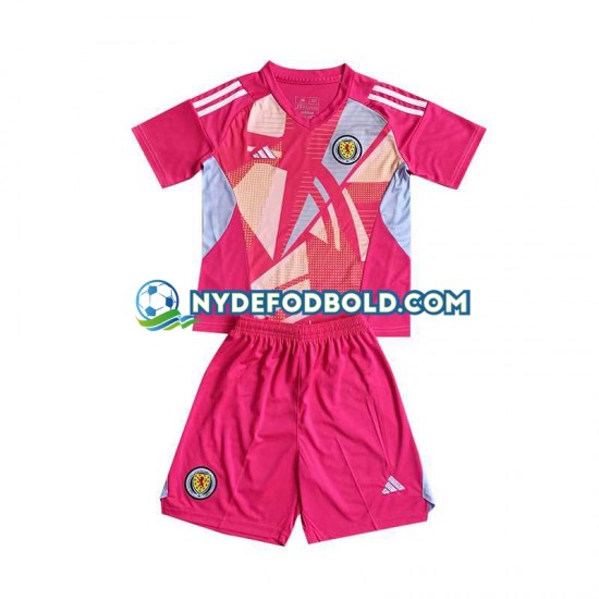 Lapset Skotlanti Maalivahdin Euro 2024 Lyhythihainen Fanipaita ,Kolmas