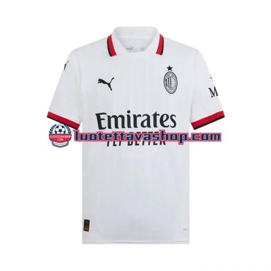 Miehet AC Milan 2024-2025 Lyhythihainen Fanipaita ,Vieras