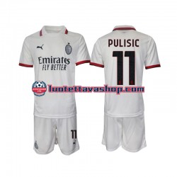 Lapset AC Milan Pulisic 11 2024-2025 Lyhythihainen Fanipaita ,Vieras