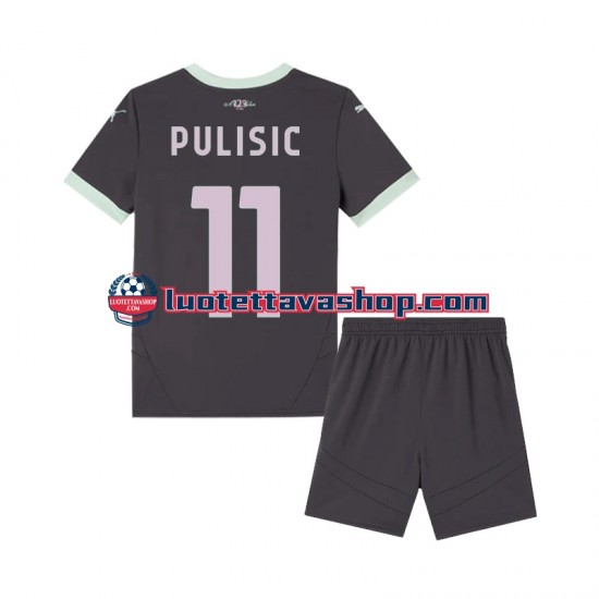 Lapset AC Milan Pulisic 11 2024-2025 Lyhythihainen Fanipaita ,Kolmas