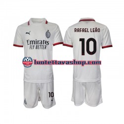 Lapset AC Milan Rafael Leao 10 2024-2025 Lyhythihainen Fanipaita ,Vieras