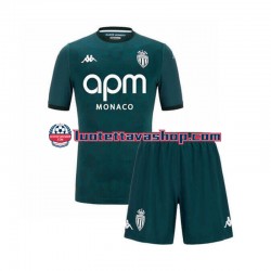Lapset AS Monaco 2024-2025 Lyhythihainen Fanipaita ,Vieras