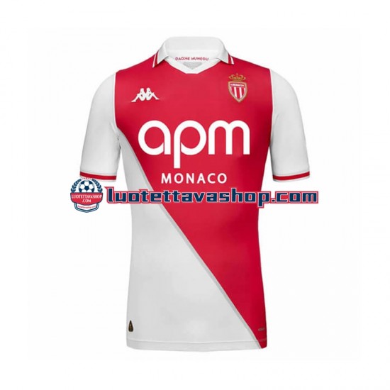 Miehet AS Monaco 2024-2025 Lyhythihainen Fanipaita ,Koti