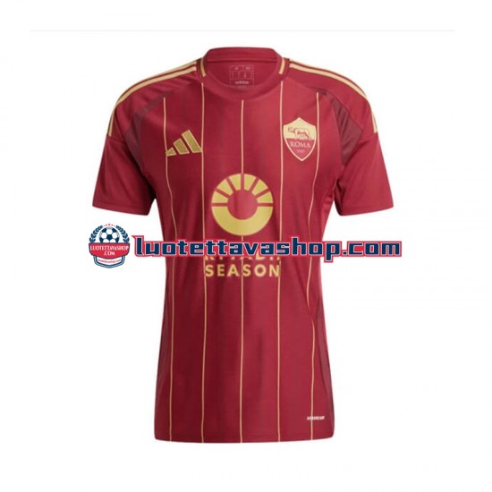 Miehet AS Roma 2024-2025 Lyhythihainen Fanipaita ,Koti