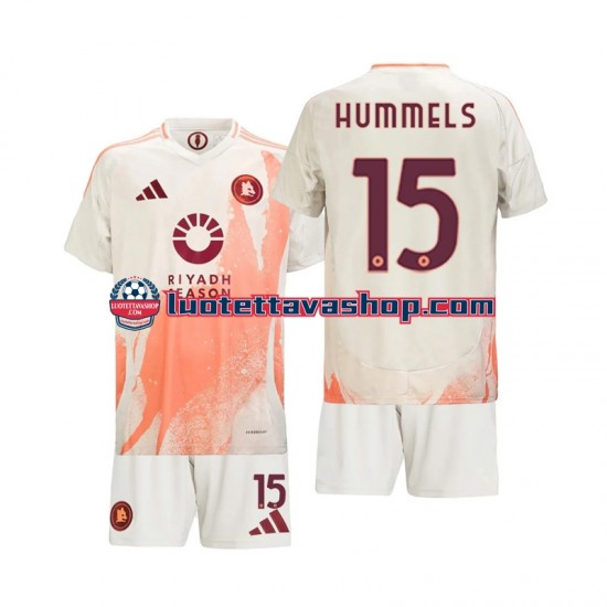 Lapset AS Roma Mats Hummels 15 2024-2025 Lyhythihainen Fanipaita ,Vieras