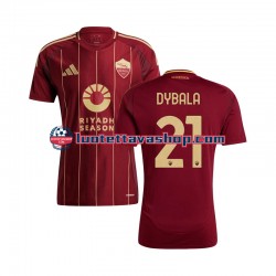 Miehet AS Roma Paulo Dybala 21 2024-2025 Lyhythihainen Fanipaita ,Koti