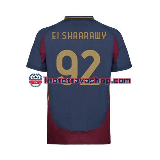 Miehet AS Roma Stephan El Shaarawy 92 2024-2025 Lyhythihainen Fanipaita ,Kolmas