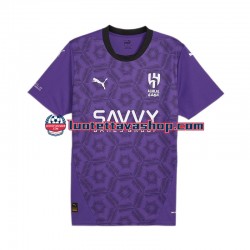 Miehet Al Hilal 2024-2025 Lyhythihainen Fanipaita ,Kolmas