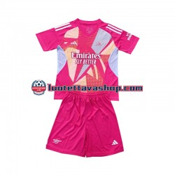 Lapset Arsenal Maalivahdin 2024-2025 Lyhythihainen Fanipaita ,Vieras