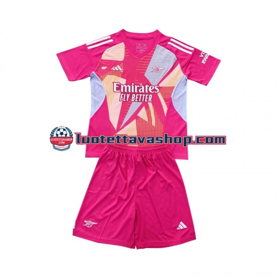 Lapset Arsenal Maalivahdin 2024-2025 Lyhythihainen Fanipaita ,Vieras