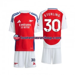 Lapset Arsenal Sterling 30 2024-2025 Lyhythihainen Fanipaita ,Koti