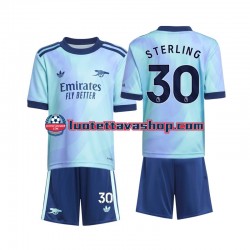 Lapset Arsenal Sterling 30 2024-2025 Lyhythihainen Fanipaita ,Kolmas