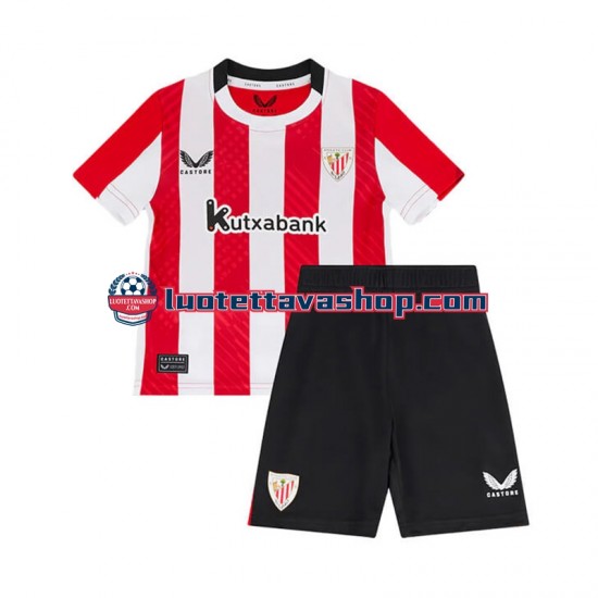 Lapset Athletic Bilbao 2024-2025 Lyhythihainen Fanipaita ,Koti
