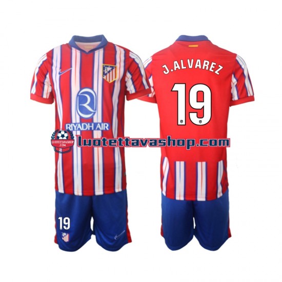 Lapset Atlético Madrid J.Alvarez 19 2024-2025 Lyhythihainen Fanipaita ,Koti