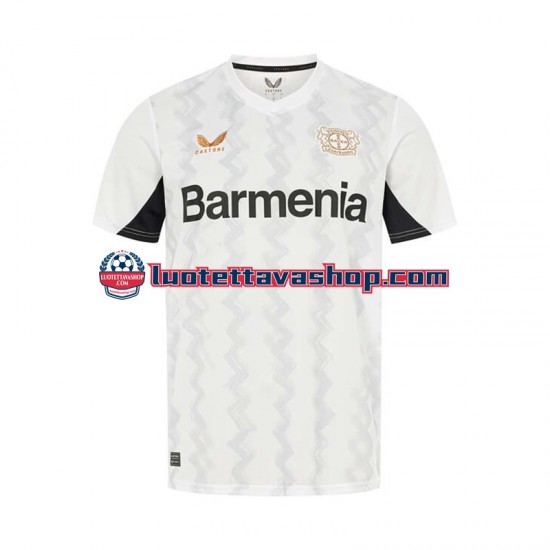 Miehet Bayer 04 Leverkusen 2024-2025 Lyhythihainen Fanipaita ,Vieras