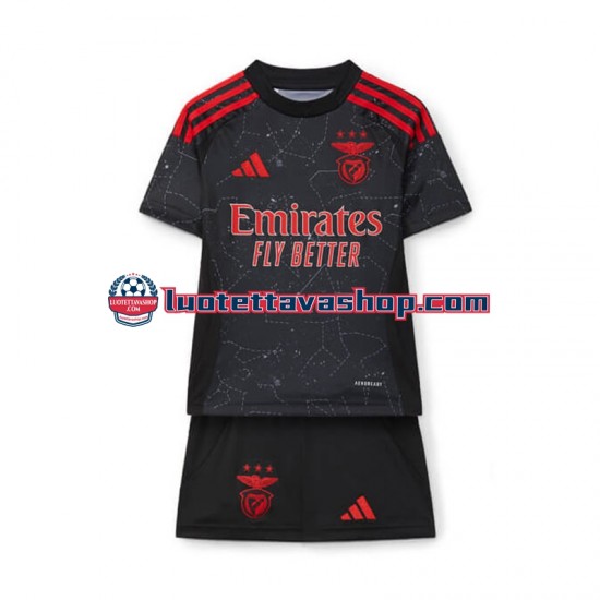 Lapset Benfica 2024-2025 Lyhythihainen Fanipaita ,Vieras