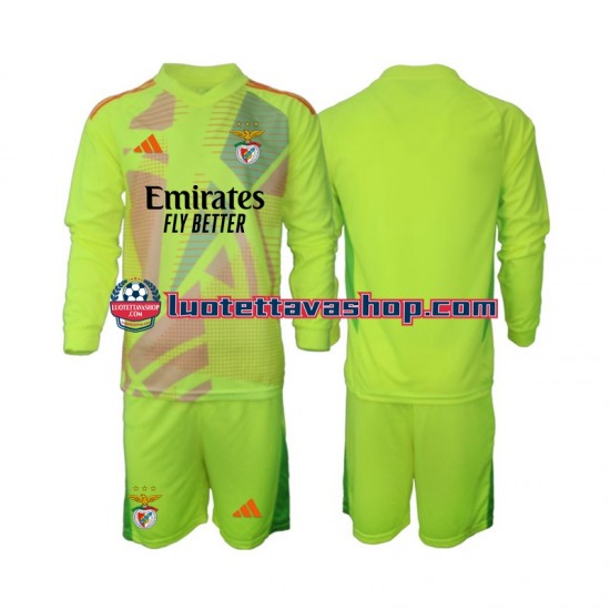 Lapset Benfica Maalivahdin 2024-2025 Pitkähihainen Fanipaita ,Koti