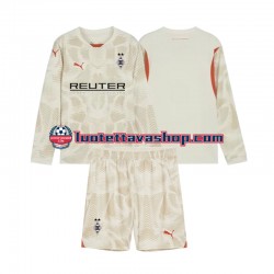 Lapset Borussia Mönchengladbach Maalivahdin 2024-2025 Pitkähihainen Fanipaita ,Koti