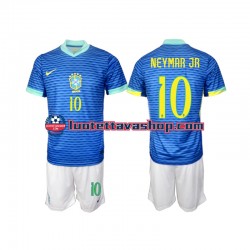 Lapset Brasilia Neymar JR 10 2024 Lyhythihainen Fanipaita ,Vieras