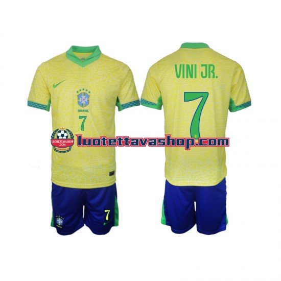 Lapset Brasilia VINI JR 7 2024 Lyhythihainen Fanipaita ,Koti