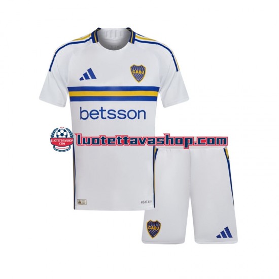 Lapset CA Boca Juniors 2024-2025 Lyhythihainen Fanipaita ,Vieras