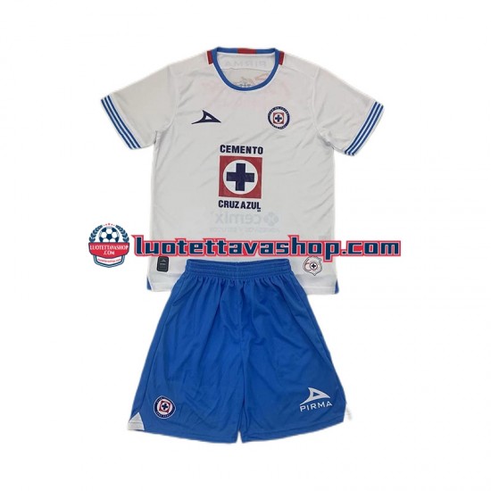 Lapset Cruz Azul 2024-2025 Lyhythihainen Fanipaita ,Vieras