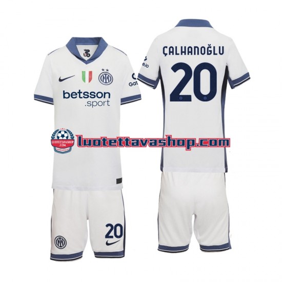 Lapset Inter Milan Hakan Calhanoglu 20 2024-2025 Lyhythihainen Fanipaita ,Vieras