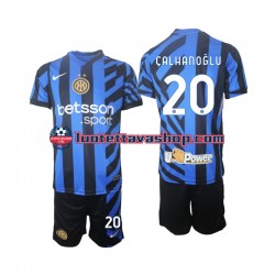 Lapset Inter Milan Hakan Calhanoglu 20 2024-2025 Lyhythihainen Fanipaita ,Koti