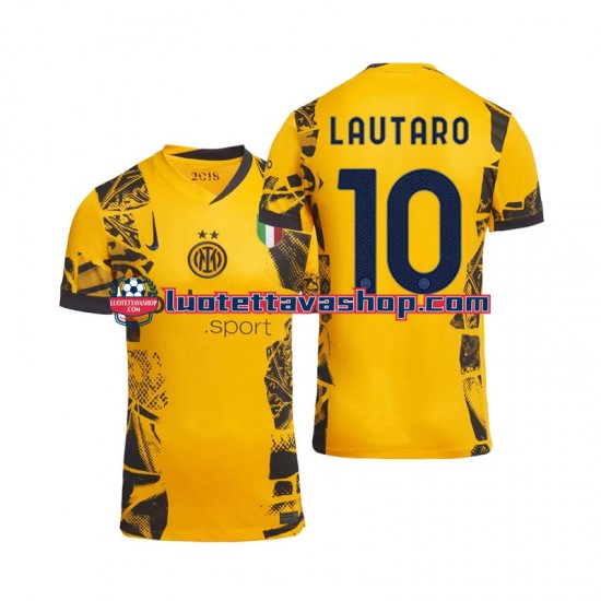 Miehet Inter Milan Lautaro 10 2024-2025 Lyhythihainen Fanipaita ,Kolmas