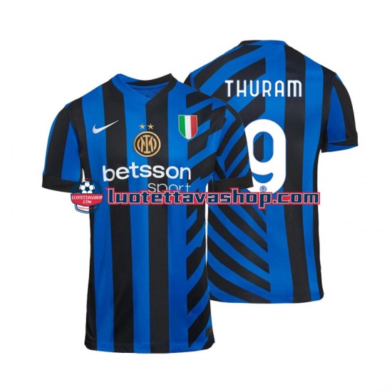 Miehet Inter Milan Marcus Thuram 9 2024-2025 Lyhythihainen Fanipaita ,Koti