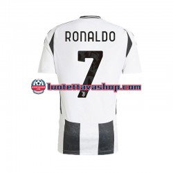 Miehet Juventus Cristiano Ronaldo 7 2024-2025 Lyhythihainen Fanipaita ,Koti
