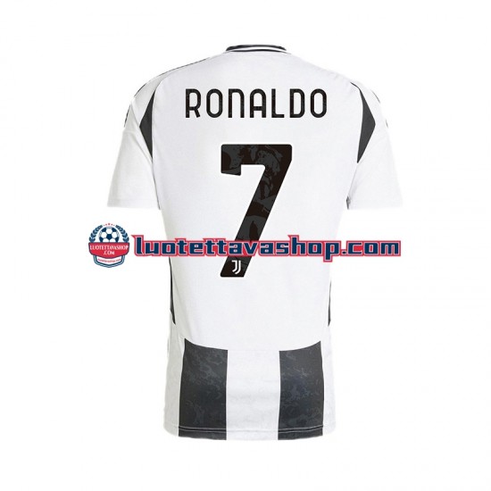 Miehet Juventus Cristiano Ronaldo 7 2024-2025 Lyhythihainen Fanipaita ,Koti