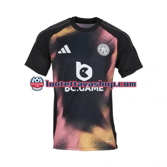 Miehet Leicester City 2024-2025 Lyhythihainen Fanipaita ,Vieras