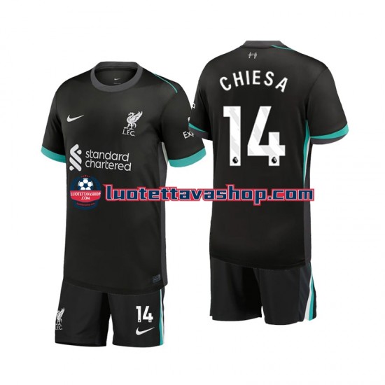 Lapset Liverpool Chiesa 14 2024-2025 Lyhythihainen Fanipaita ,Vieras