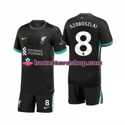 Lapset Liverpool Szoboszlai 8 2024-2025 Lyhythihainen Fanipaita ,Vieras