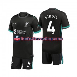 Lapset Liverpool Virgil 4 2024-2025 Lyhythihainen Fanipaita ,Vieras