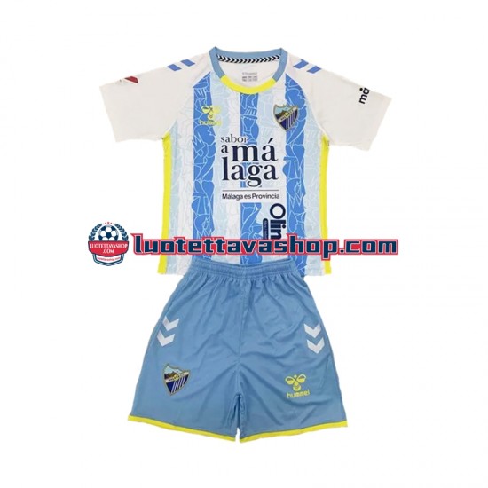 Lapset Málaga CF 2024-2025 Lyhythihainen Fanipaita ,Koti