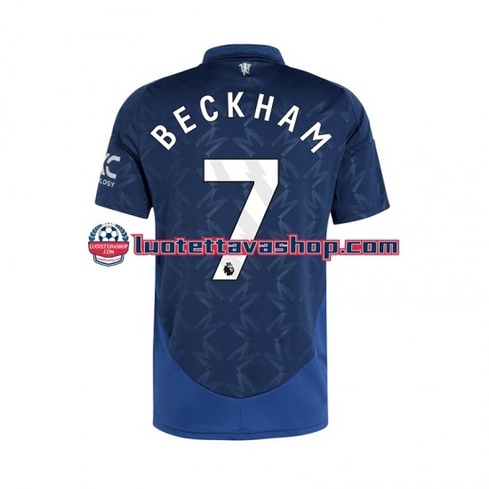 Miehet Manchester United Beckham 7 2024-2025 Lyhythihainen Fanipaita ,Vieras
