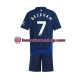 Lapset Manchester United Beckham 7 2024-2025 Lyhythihainen Fanipaita ,Vieras