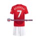 Lapset Manchester United Beckham 7 2024-2025 Lyhythihainen Fanipaita ,Koti